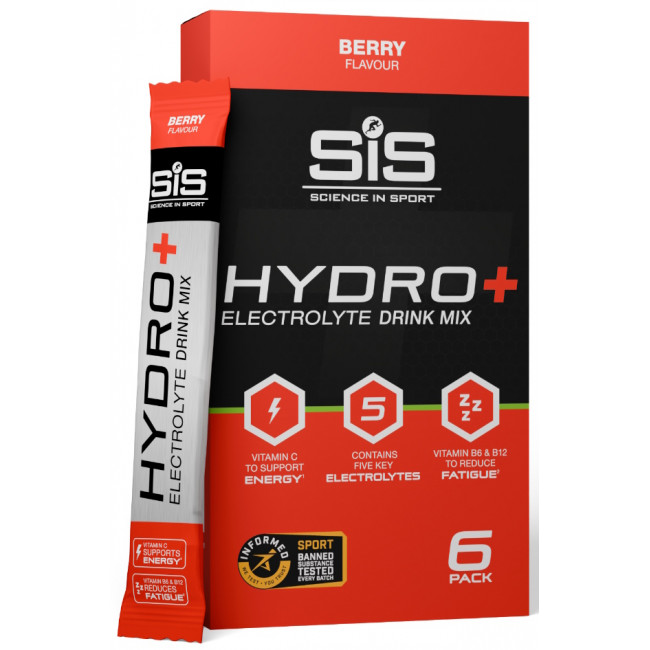 Energia joogipulber SiS GO Hydro+ Berry 6x4.5g