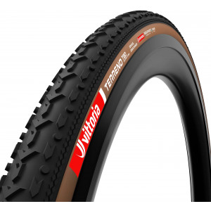 Rehv 28" Vittoria Terreno T80 Coarse loose G2.0 TLR Fold 700x45c / 45-622 Gravel Endurance brown-black