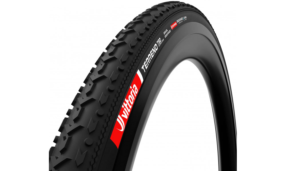 Rehv 28" Vittoria Terreno T80 Coarse loose G2.0 TLR Fold 700x50c / 50-622 Gravel Endurance black - 1