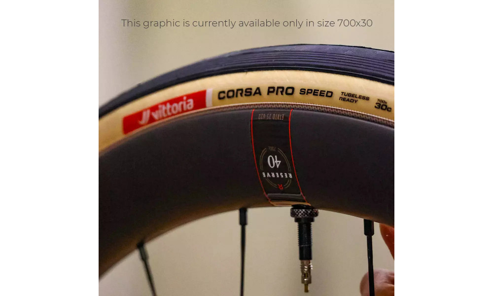 Rehv 28" Vittoria Corsa PRO Speed G2.0 TLR 700x30c / 30-622 tan (wide rim) - 3