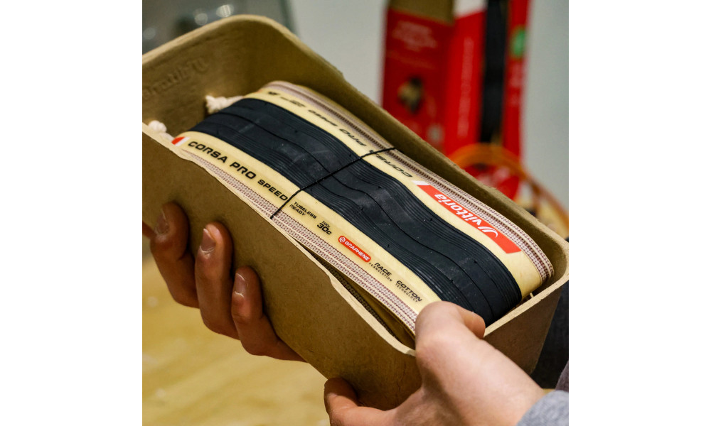 Rehv 28" Vittoria Corsa PRO Speed G2.0 TLR 700x30c / 30-622 tan (wide rim) - 5