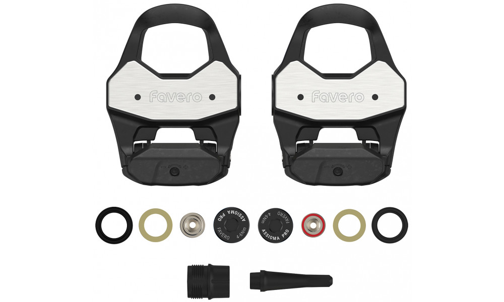 Paar pedaalikorpuseid Favero Assioma PRO MX with parts left 