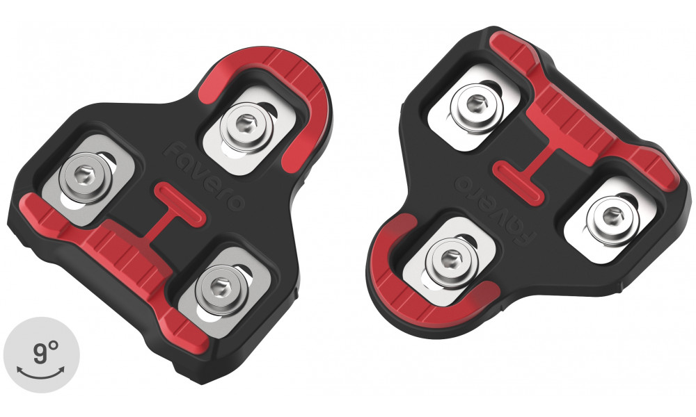Pedaaliklotsid Favero Assioma PRO RL / Look-Keo 9° grey 