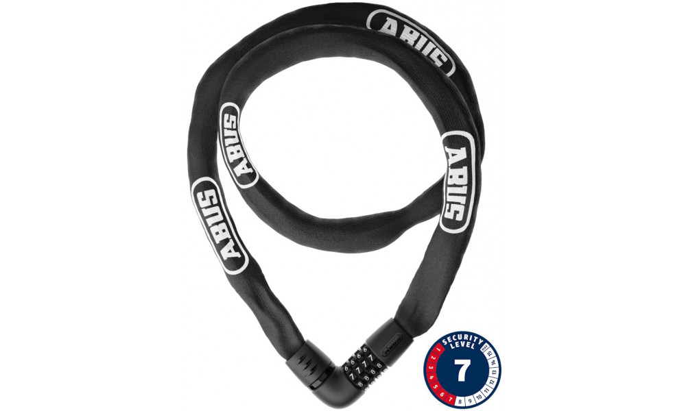 Lukk Abus 6807C/140 black 