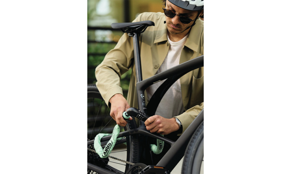 Lukk Abus 6807C/110 sage green - 2