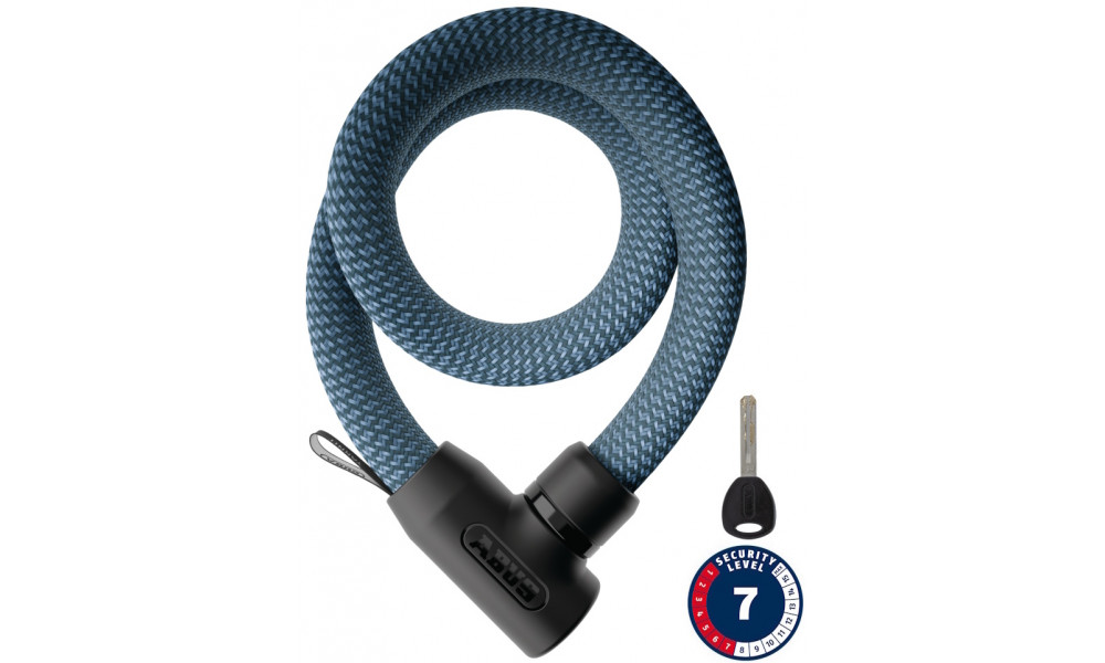 Lukk Abus 4004K/110 denim blue Yarnit - 1