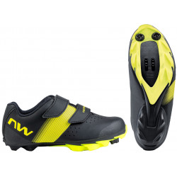 Rattakingad Northwave Hammer Junior MTB XC black-yellow fluo
