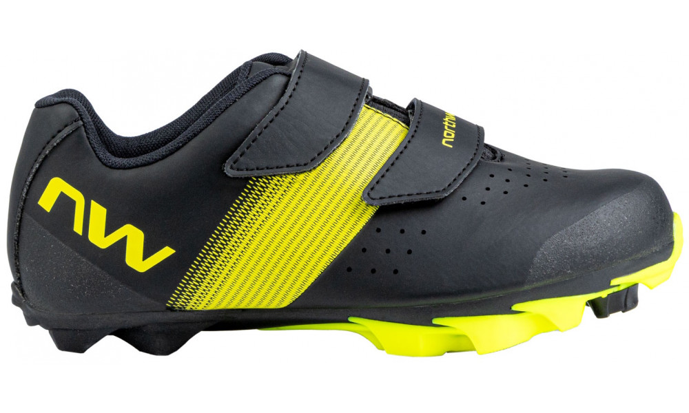 Rattakingad Northwave Hammer Junior MTB XC black-yellow fluo - 2