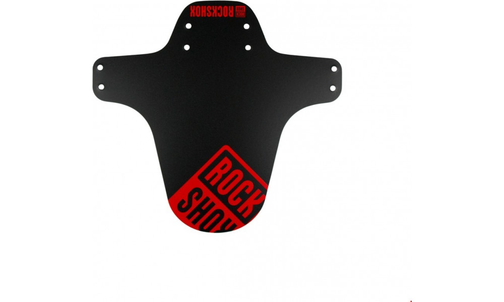Porikaitse esimene Rockshox MTB black with BoXXer red print 