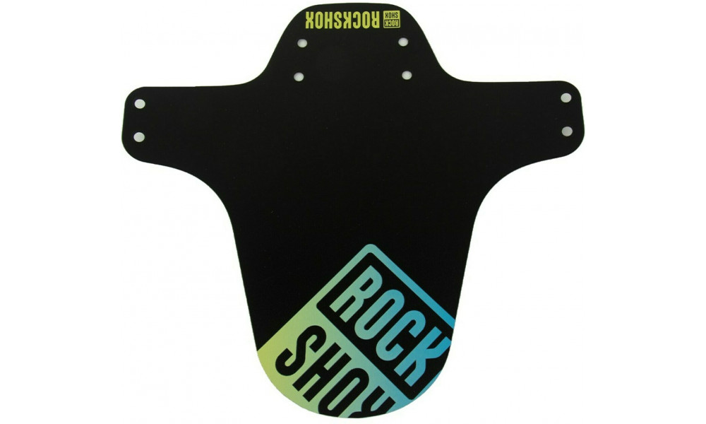 Porikaitse esimene Rockshox MTB blacky-ellow-blue fade 