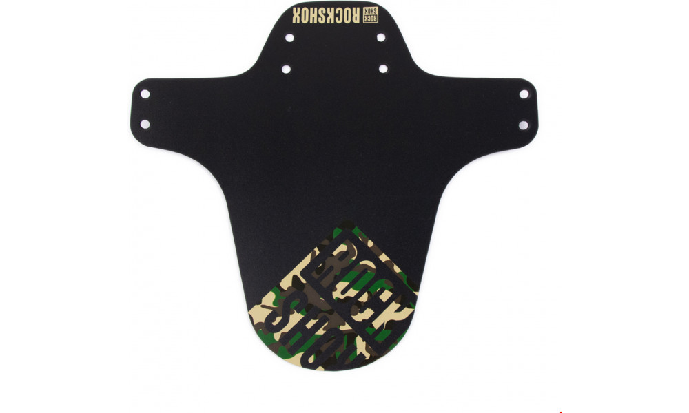 Porikaitse esimene Rockshox MTB black-camo print 