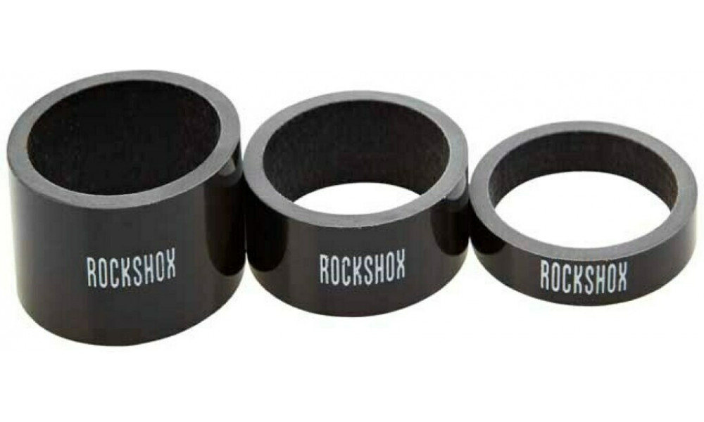 Kaelaseibide komplekt Rockshox UD Carbon 5/10/15mm black 