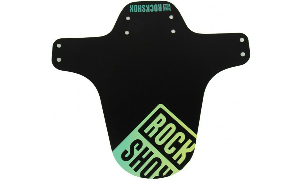 Porikaitse esimene Rockshox MTB teal-yellow fade 