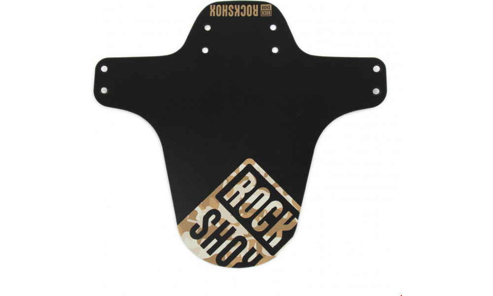 Porikaitse esimene Rockshox MTB black-camo print tan 