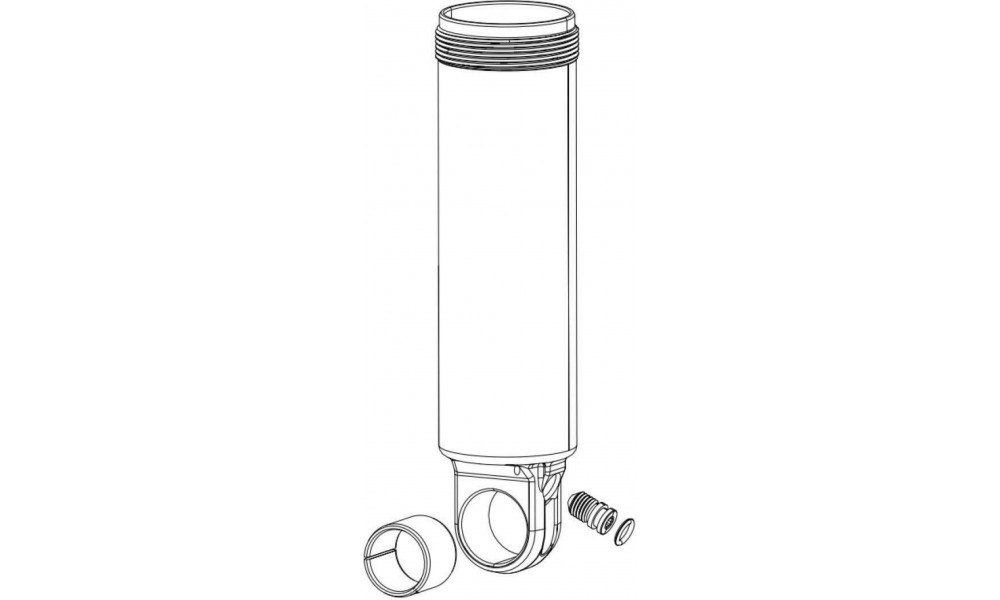Tagaamordi remondikomplekts Rockshox damper body Monarch IFP 203x57mm 2014+ 