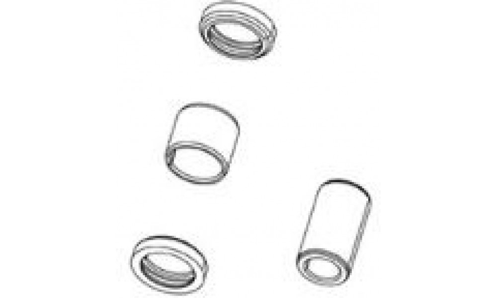 Tagaamordi remondikomplekts Rockshox mounting hardware 1/2" 8x37.6mm 