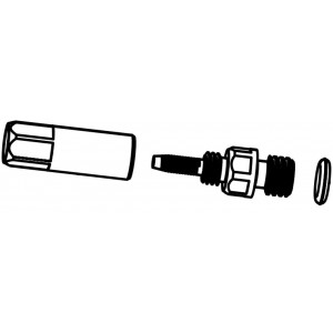 Sadulaposti hooldusosa Rockshox hose barb Reverb Post (10 tk.)