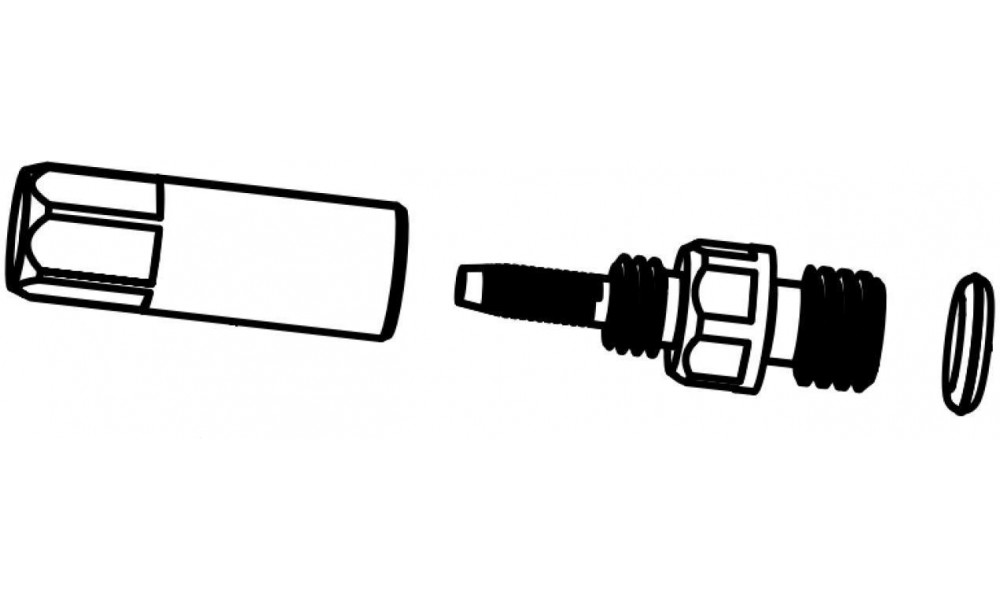 Sadulaposti hooldusosa Rockshox hose barb Reverb Post (10 tk.) 