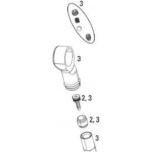 Tagaamordi remondikomplekts Rockshox Banjo barb Monarch XX 2014-2017