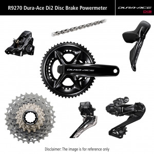 Rühmaülekande osade komplekt Shimano DURA-ACE Di2 R9270P Disc brakes 175mm 50x34T