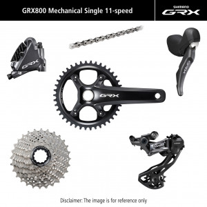 Rühmaülekande osade komplekt Shimano GRX 810 11-speed 172.5mm 42T