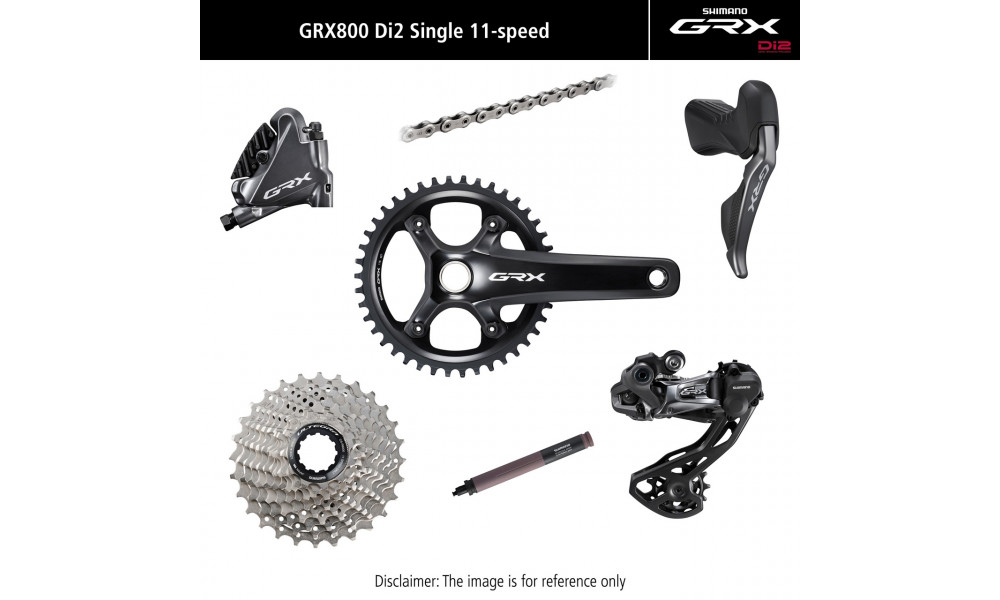 Rühmaülekande osade komplekt Shimano GRX Di2 810 11-speed 172.5mm 40T 
