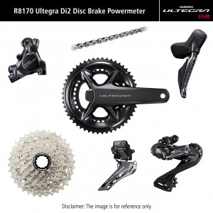 Rühmaülekande osade komplekt Shimano ULTEGRA Di2 R8170P Disc brakes 172.5mm 50x34T