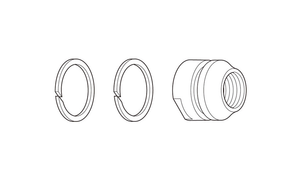 Tagarummu koonus Shimano FH-M452 left 