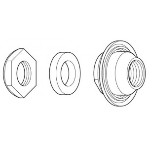 Koonus, seib ja mutter Shimano FH-M529 left hand