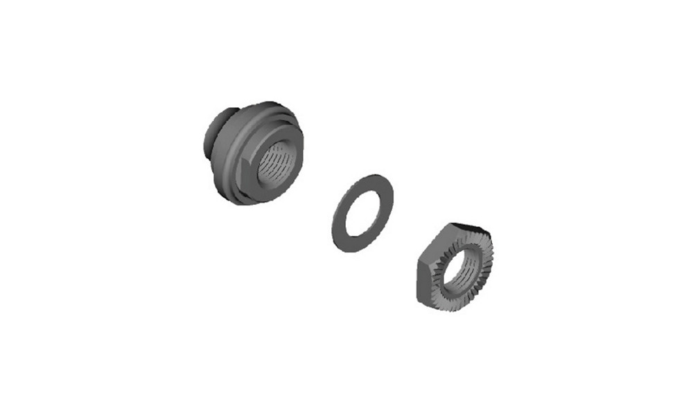 Koonus, seib ja mutter Shimano WH-RS10-R right hand 