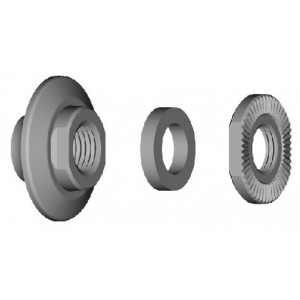 Koonus, seib ja mutter Shimano HB-4500