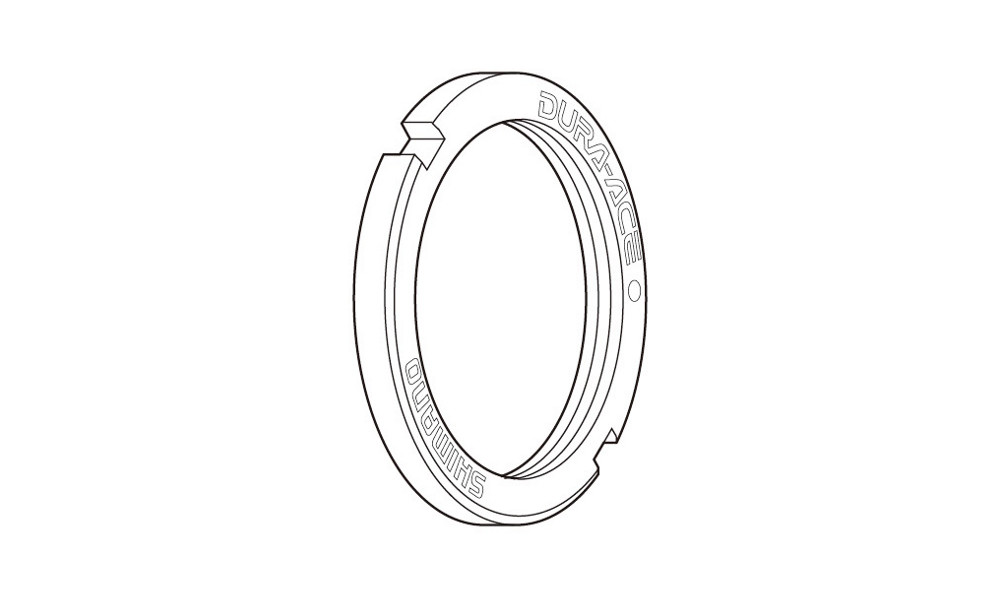 Kassetti mutter Shimano DURA-ACE Track HB-7710 