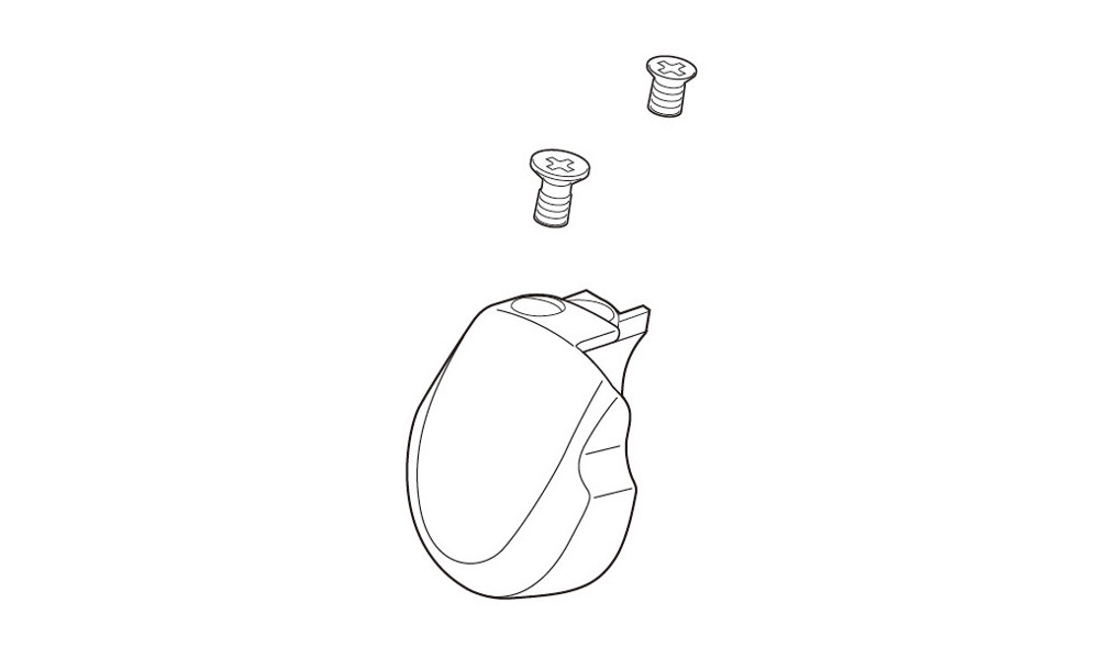 Kaas jaoks linkvahetus Shimano ULTEGRA ST-6800 right with fixing screw 