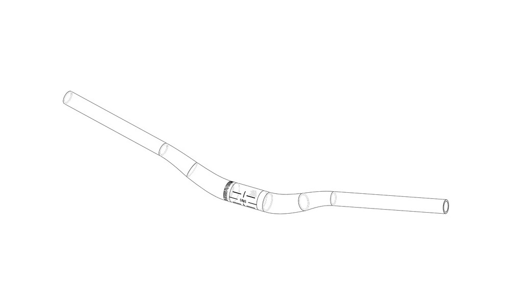 Juhtraud NEWMEN Beskar Alu 350.40 800mm 