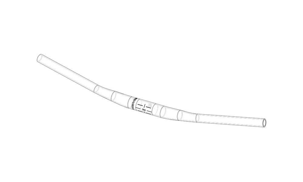 Juhtraud NEWMEN Performance Carbon 350.10 760mm 