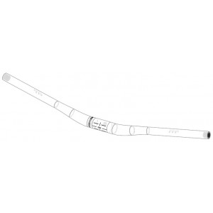 Juhtraud NEWMEN Performance Carbon 318.25 710-760mm VGS