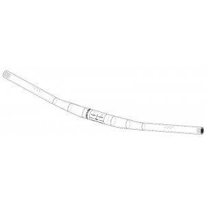 Juhtraud NEWMEN Performance Carbon 350.10 710-760mm VGS