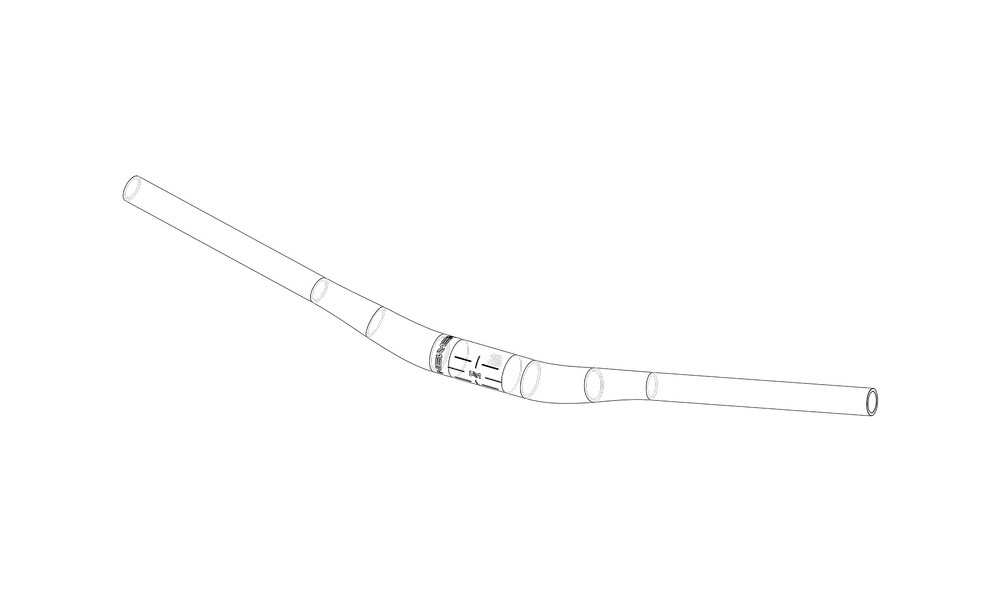 Juhtraud NEWMEN Phase Carbon 350.25 760mm 
