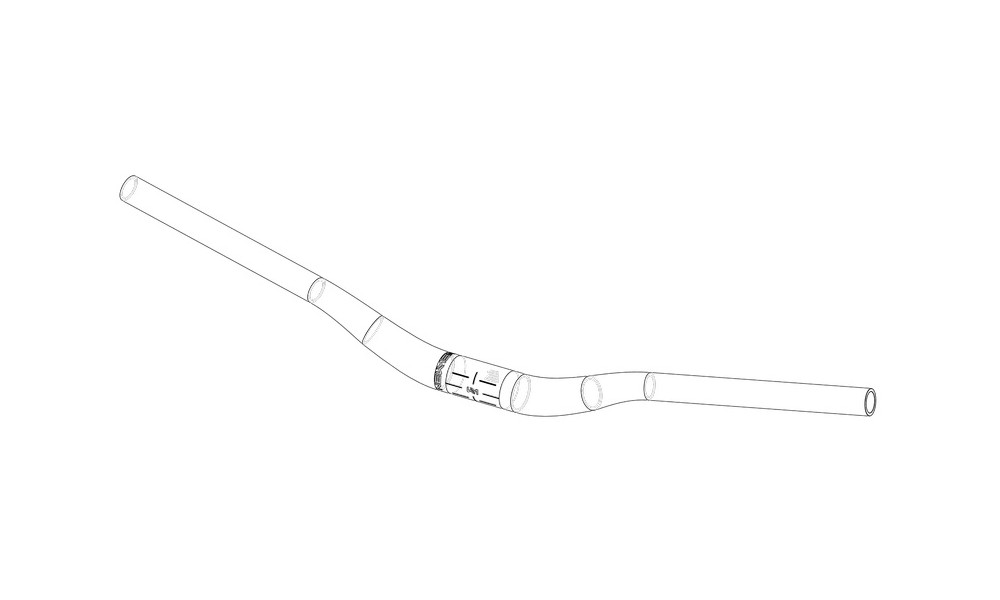 Juhtraud NEWMEN Phase Carbon 350.40 800mm 