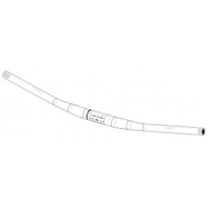 Juhtraud NEWMEN Phase Carbon 350.10 710-760mm VGS