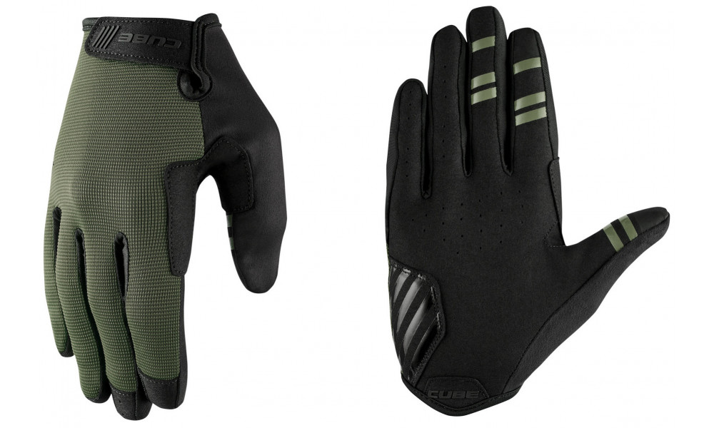 Gloves Cube Gravity Long TM reed green 