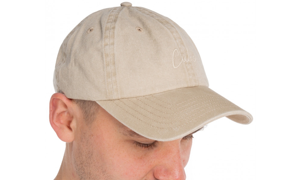 Cap Cube 6 Panel Washed beige - 3