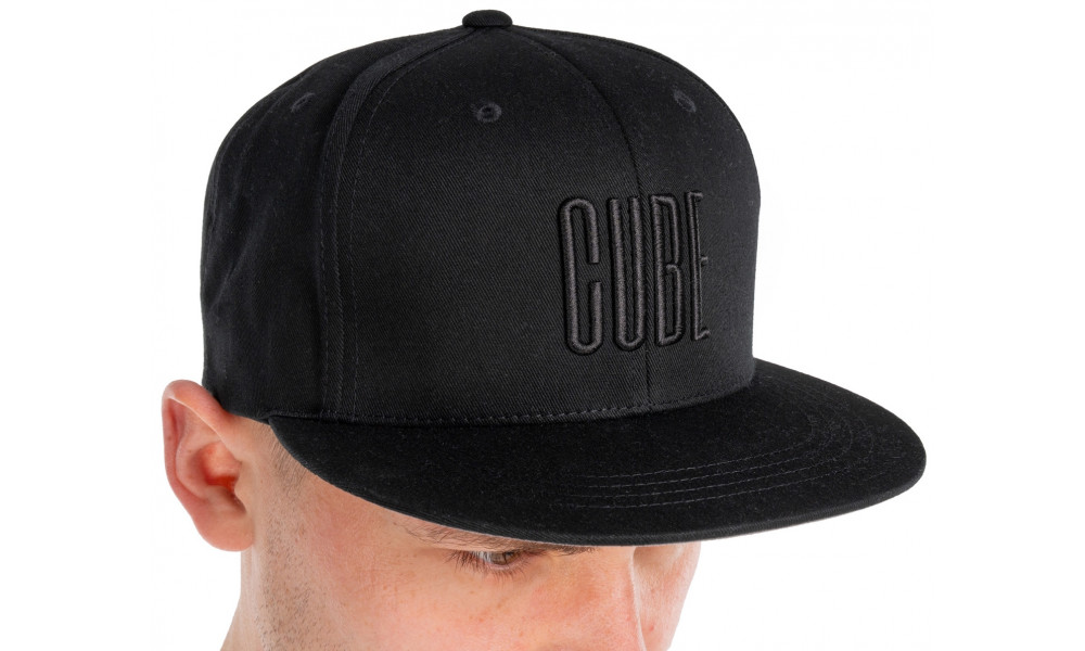 Cap Cube The Embossed black'n'black - 3