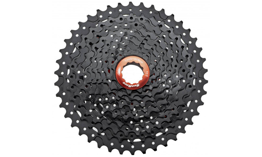 Kassett SunRace CSMX3 10-speed 11-42T black - 1
