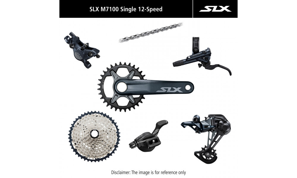 Rühmaülekande osade komplekt Shimano SLX M7100 2-Piston 175mm 32T I-Spec EV 