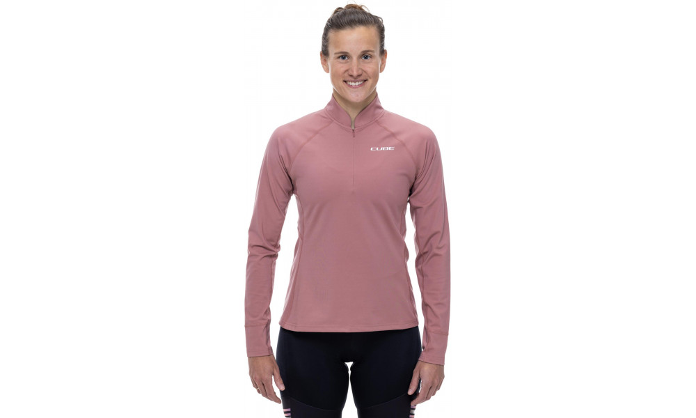 Rattasärk Cube MTB WS L/S Half Zip rose - 6