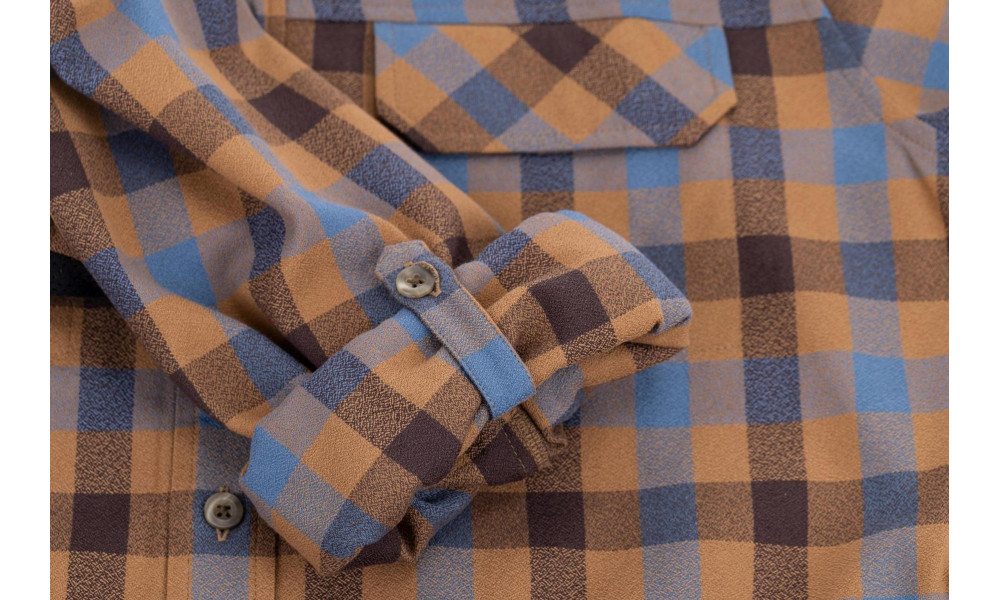 Särk Cube Work L/S brown'n'blue - 6