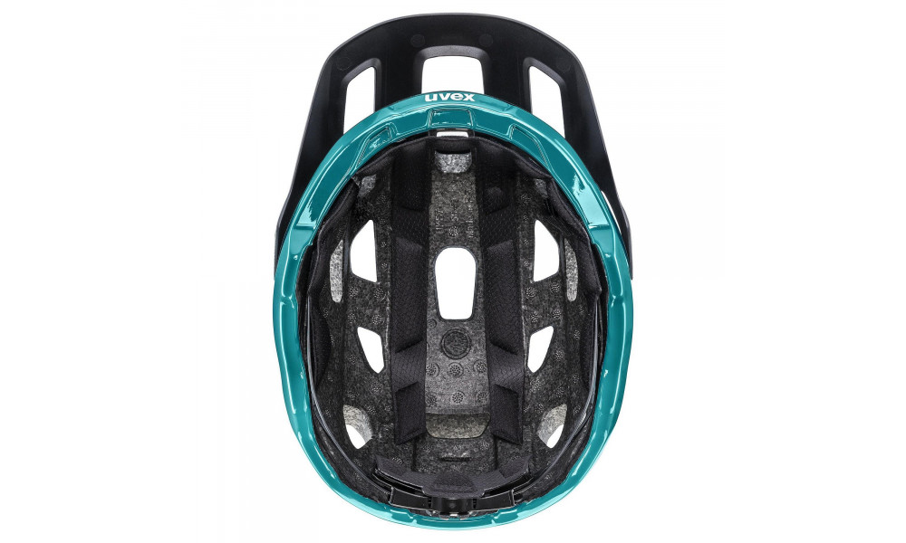 Kiivri Uvex react black-teal matt - 7