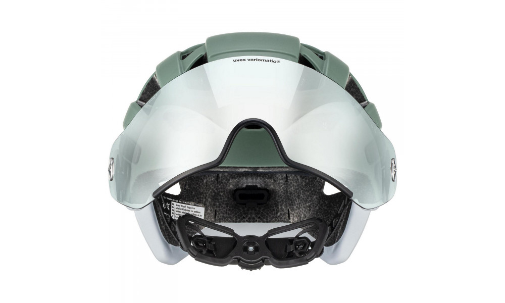 Kiivri Uvex finale visor V moss green-cloud matt - 4