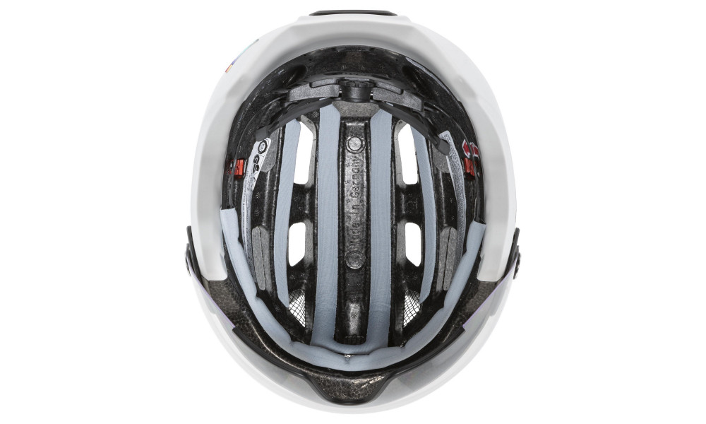 Kiivri Uvex finale visor sand-white matt - 5